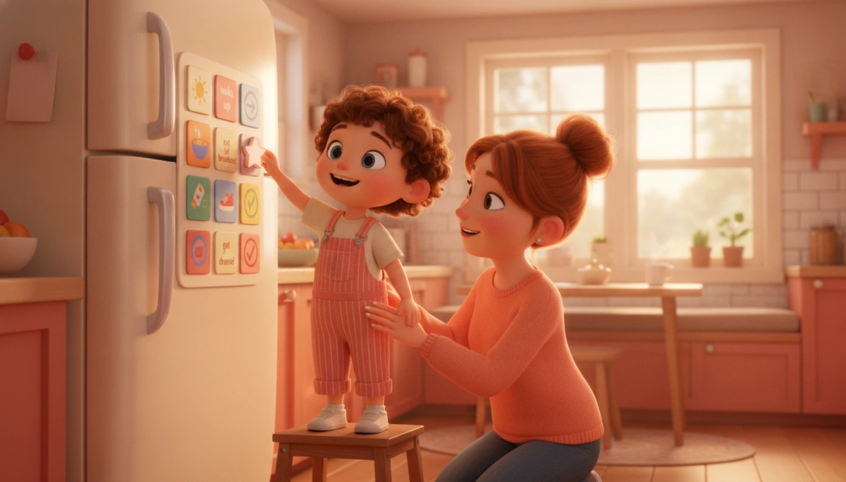 Crafting the Perfect Morning Routine Visual Schedule for Neurodivergent Children