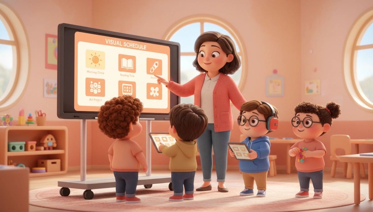 Harnessing the Power of Visual Supports for Social-Emotional Learning in Autistic Children