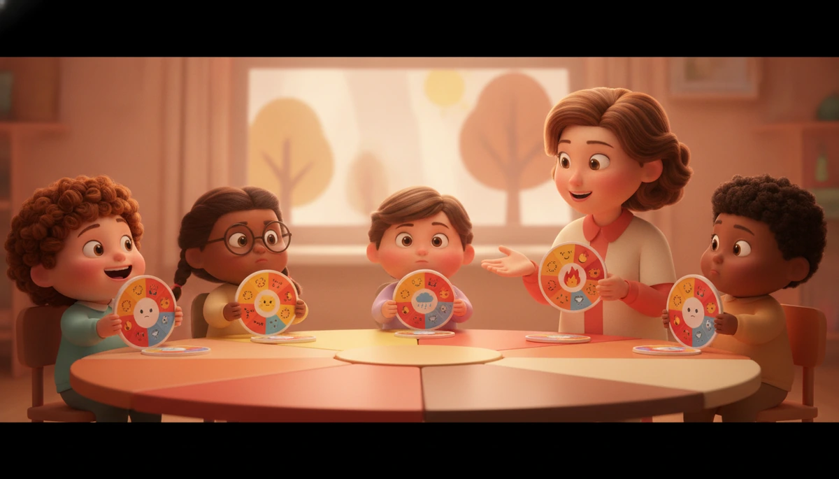 How to Use Plutchik's Emotion Wheel to Support Young Children's Emotional Development
