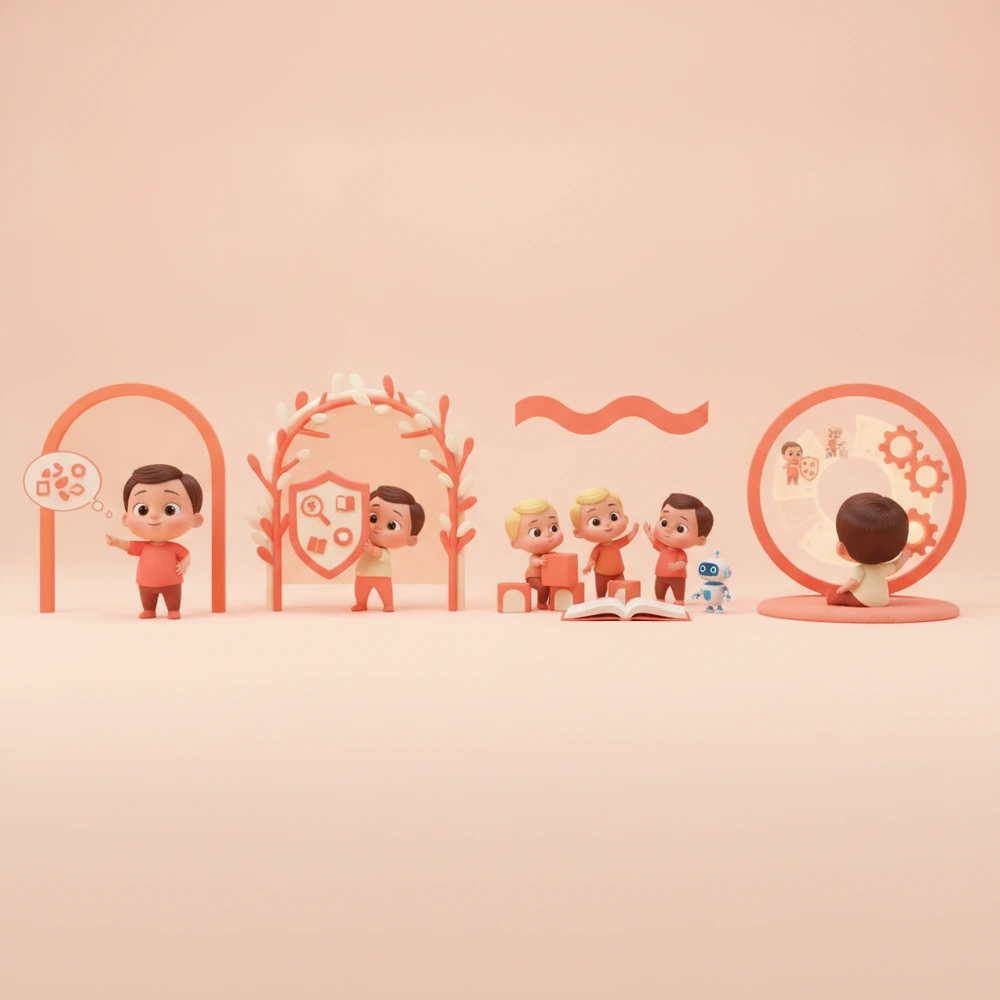 Infographic on creating a 504 Plan.