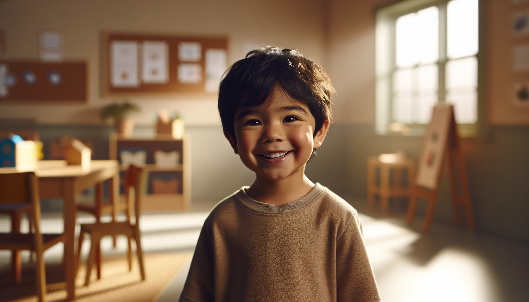 Illustration for: I want to say hello. Saying hello is nice.