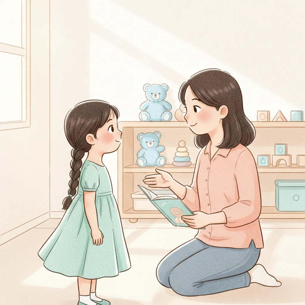 Illustration for: I looked at Ms. Lee.