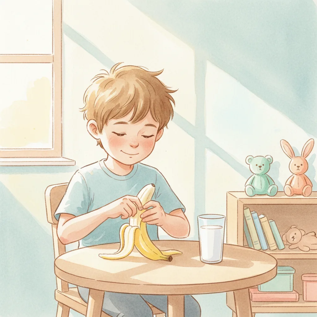 Illustration for: Jeg hedder Kristoffer. Hver aften har jeg et særligt ritual.